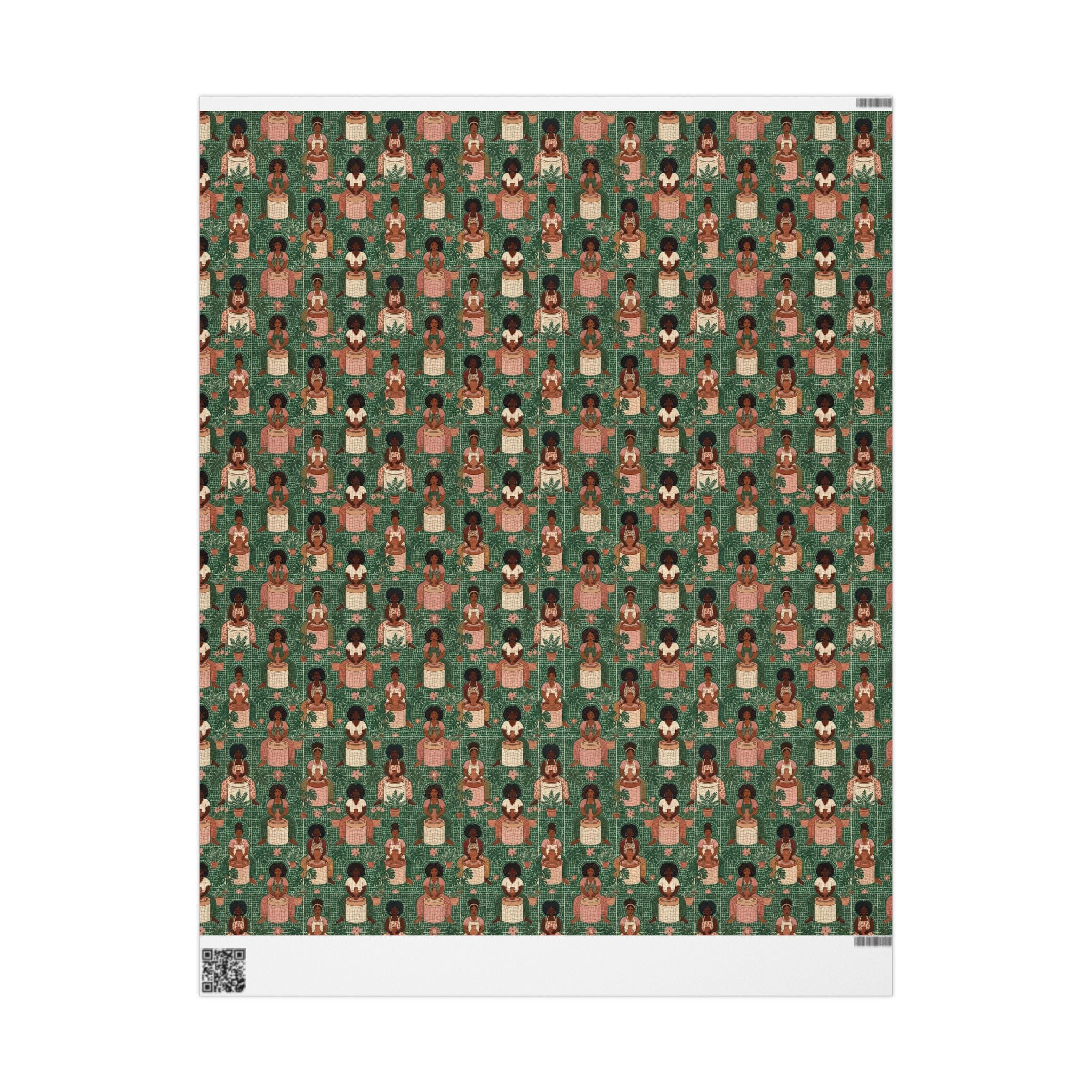 Artisanal Pottery Workshop Wrapping Paper — Family Wrap Co.