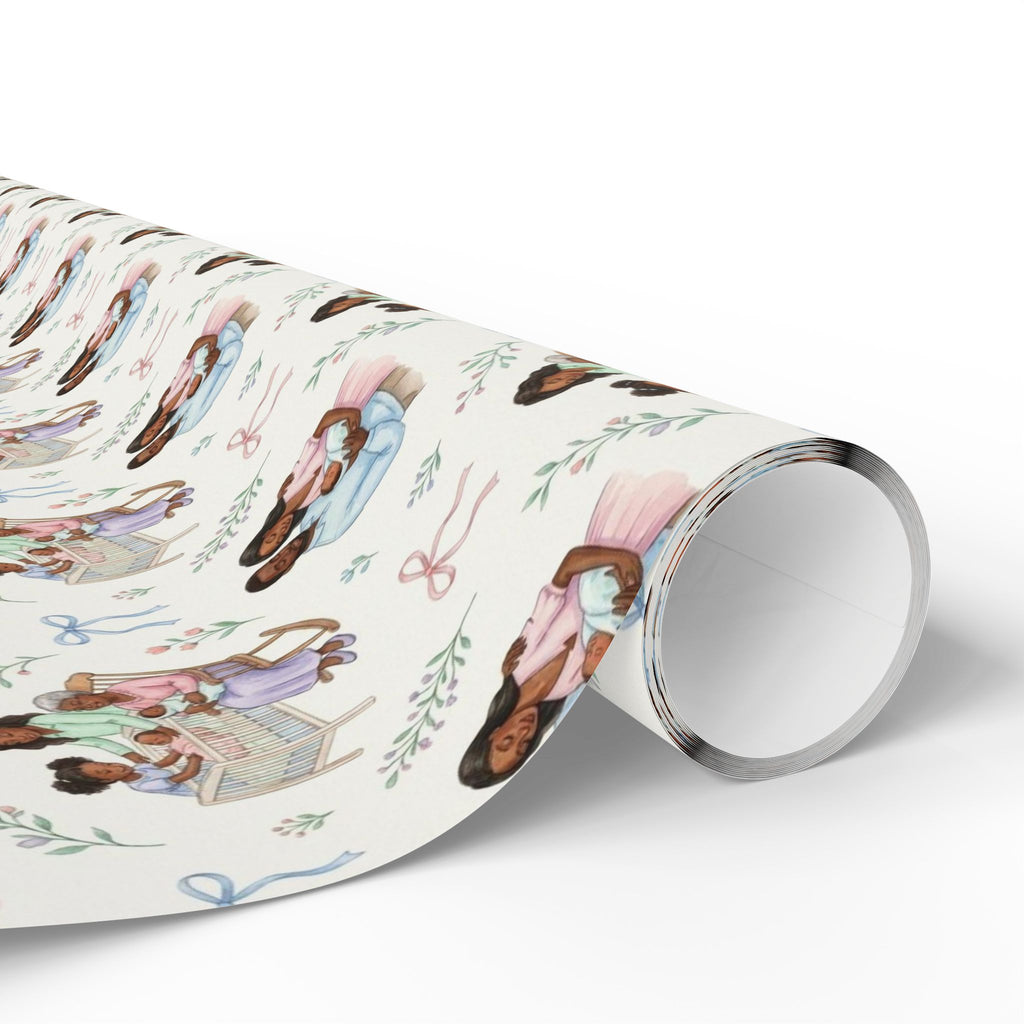 Pastel Baby & Family Joy Wrapping Paper — Family Wrap Co.