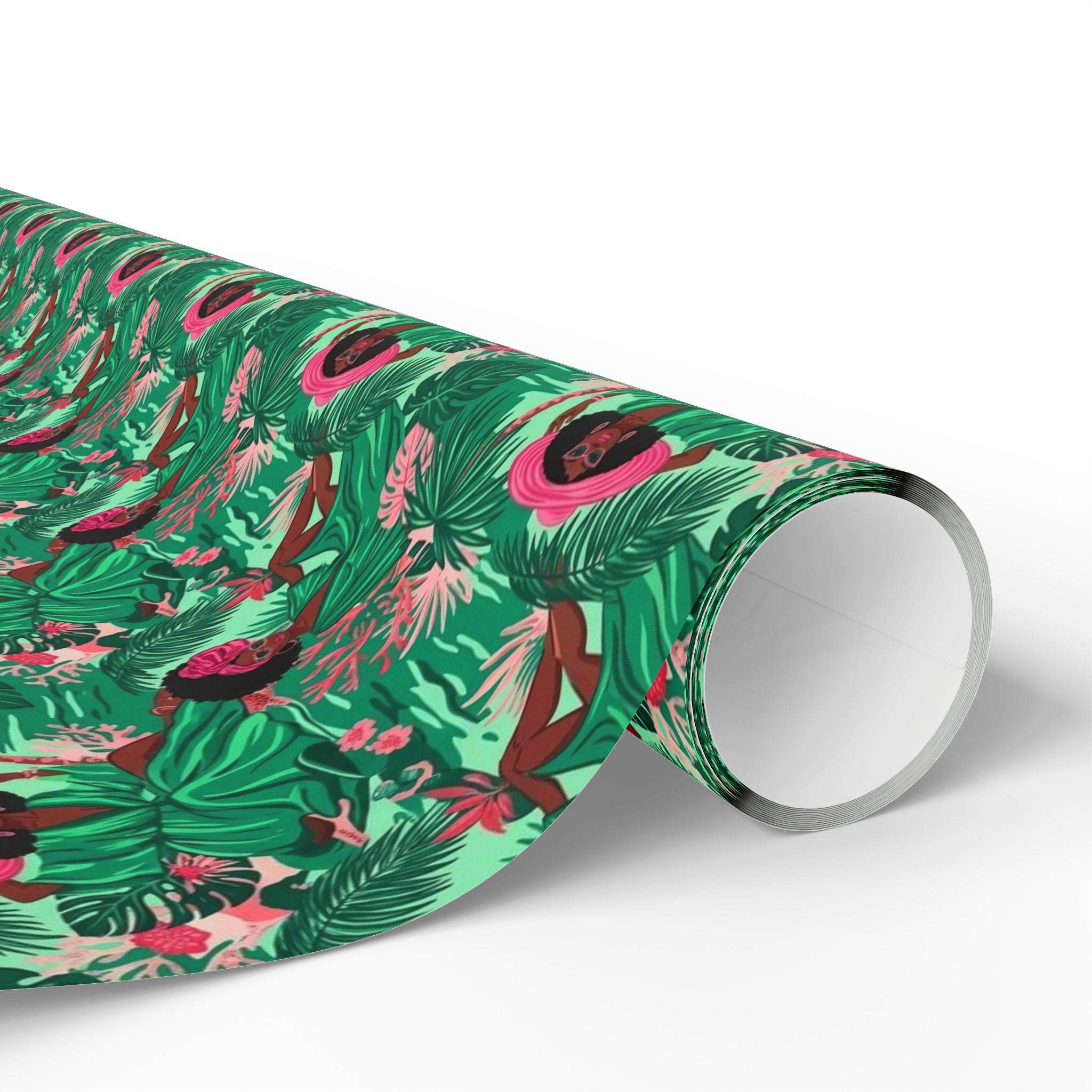 Tropical Beach Vacation Getaway Wrapping Paper — Family Wrap Co.