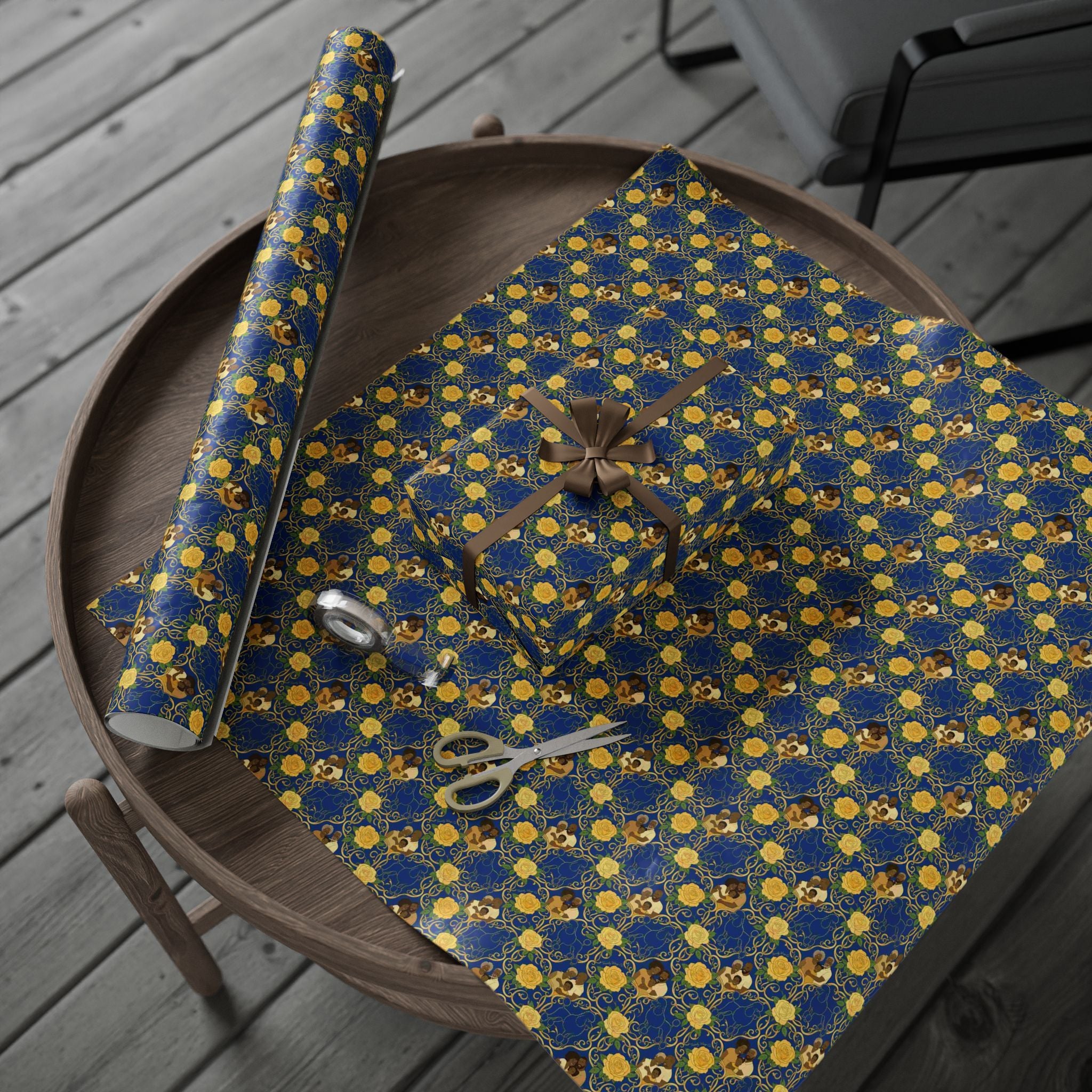 Golden Legacy & Royal Bloom Gift Wrap — Family Wrap Co.