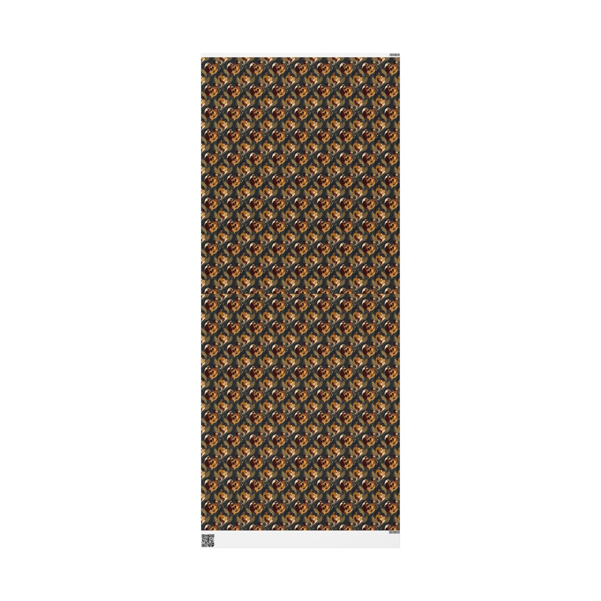 Noir & Gold Family Legacy Wrapping Paper — Family Wrap Co.