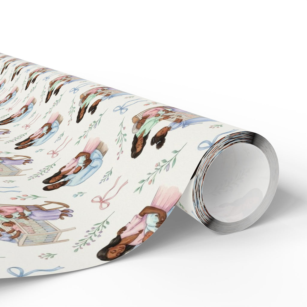 Pastel Baby & Family Joy Wrapping Paper — Family Wrap Co.