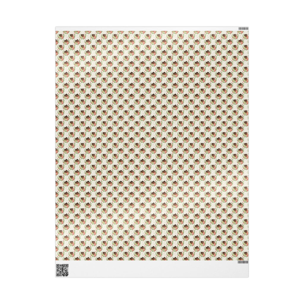 Rose Garden & Ivy Family — African American Gift Wrap by Family Wrap Co.