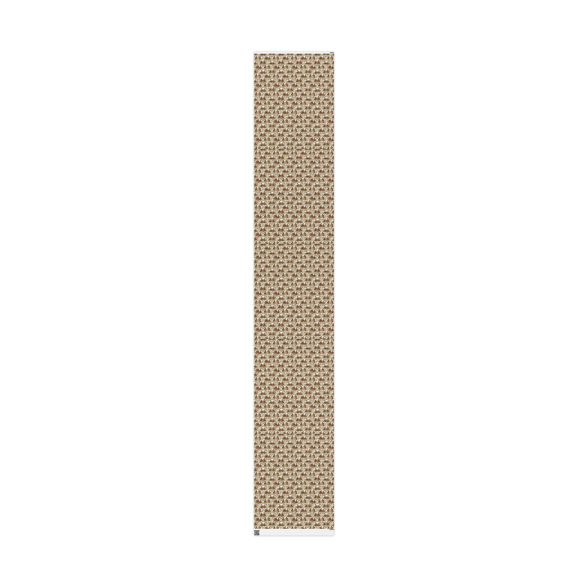 Picnic in the Park — Cinnamon & Olive Wrapping Paper — Family Wrap Co.