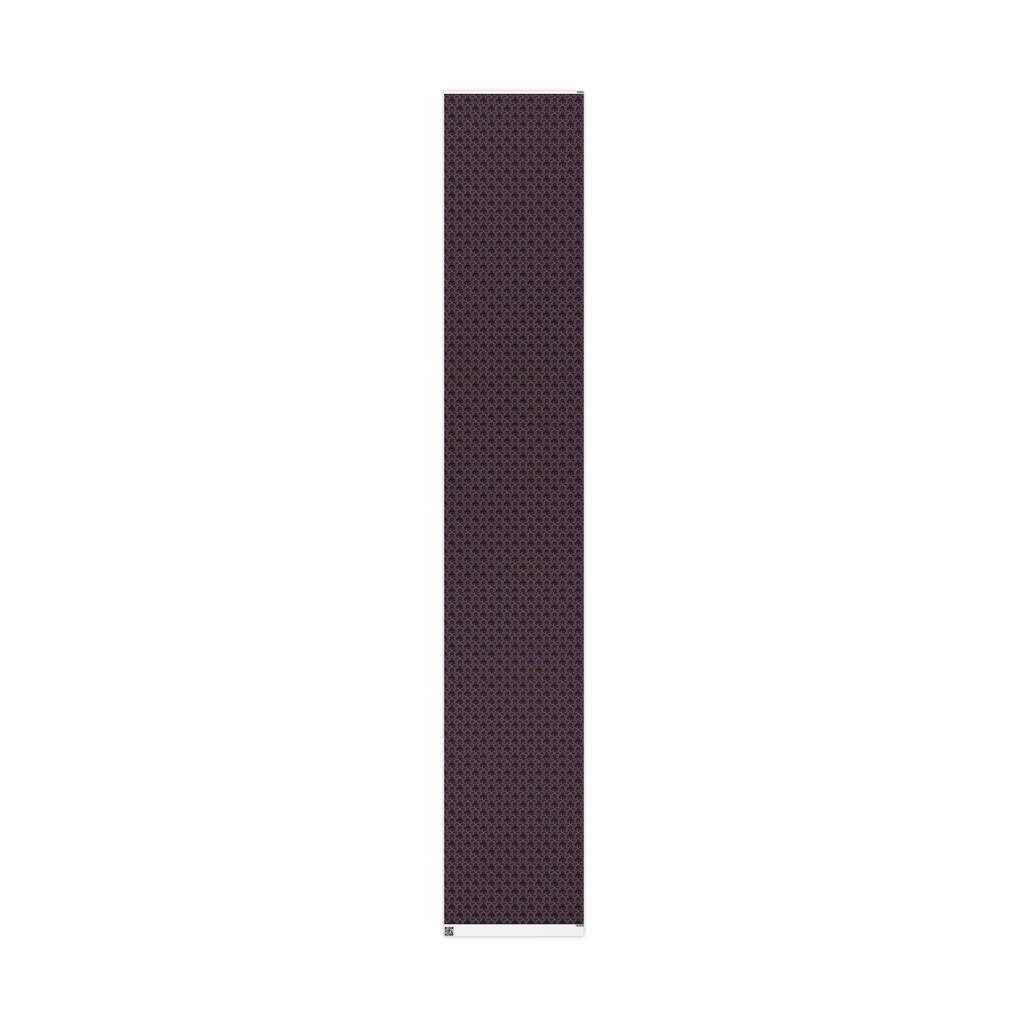 Plum & Silver Soirée Wrapping Paper — Family Wrap Co.