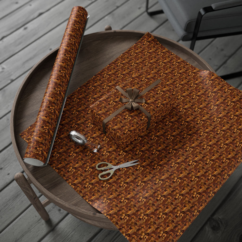 Earthen Centaur & Golden Pillar Wrapping Paper — Family Wrap Co.