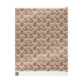 Pink & Green Family Portrait Wrapping Paper — Family Wrap Co.