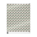 Mr. & Mrs. Claus Sweet Treats Pink & Green Holiday Wrapping Paper — Family Wrap Co.