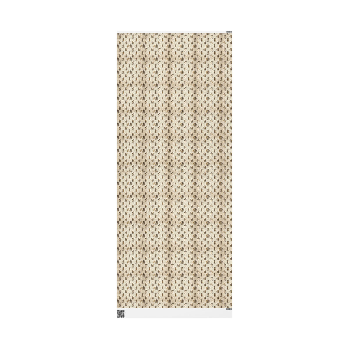 Warm Hearth Silhouette Wrapping Paper — Family Wrap Co.