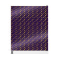 Violet Thunder & Golden Bulldog Wrapping Paper — Family Wrap Co.