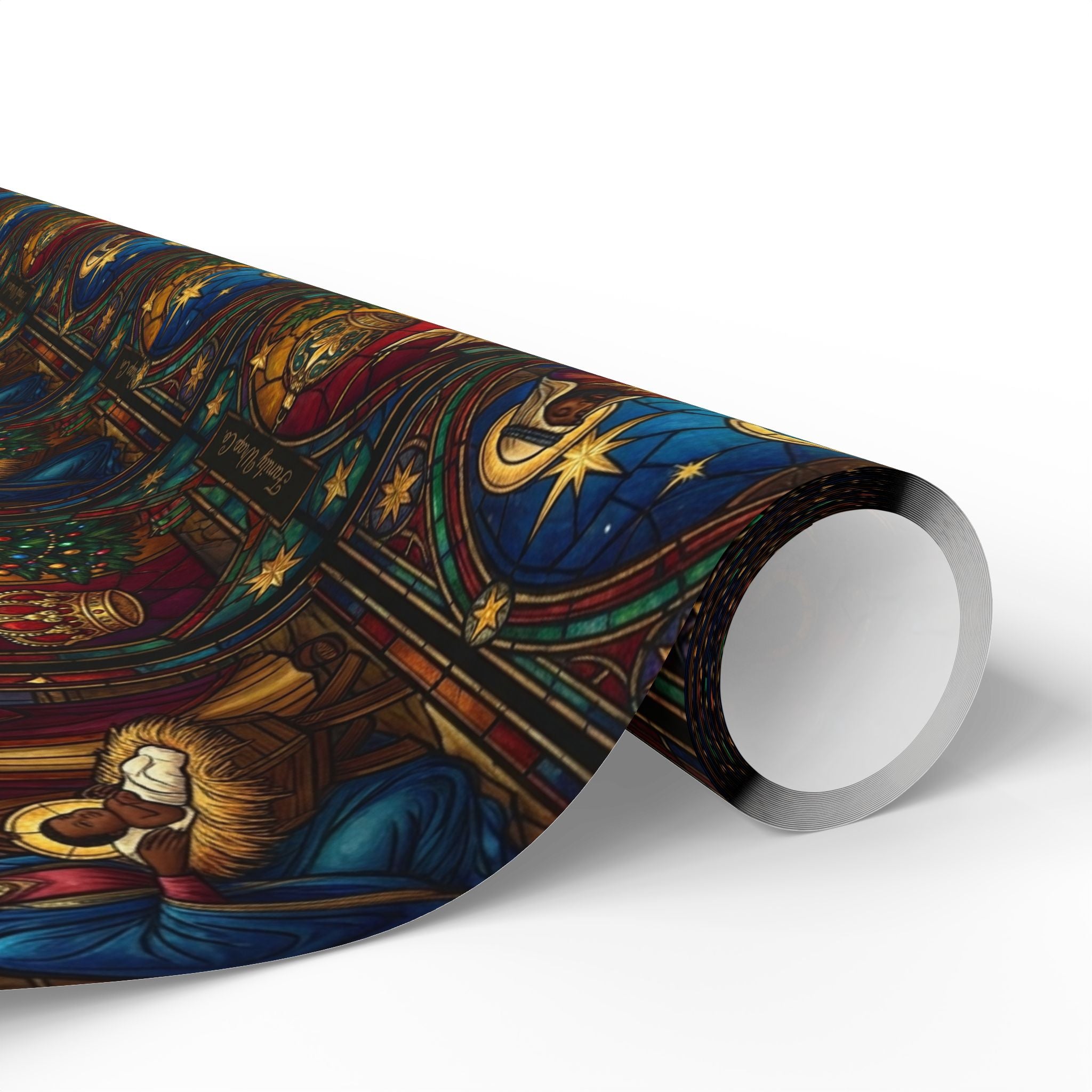 Nativity Scene Christmas Gift Wrap — Family Wrap Co.