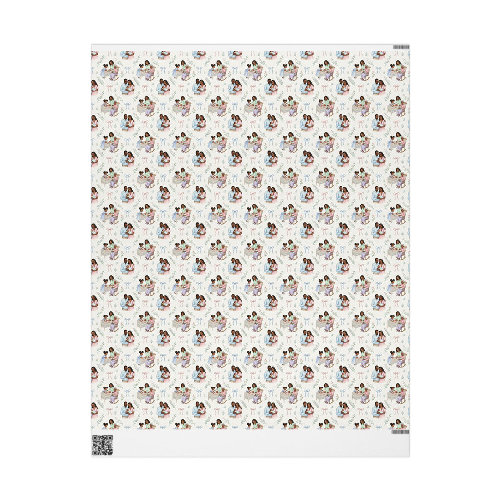 Pastel Baby & Family Joy Wrapping Paper — Family Wrap Co.