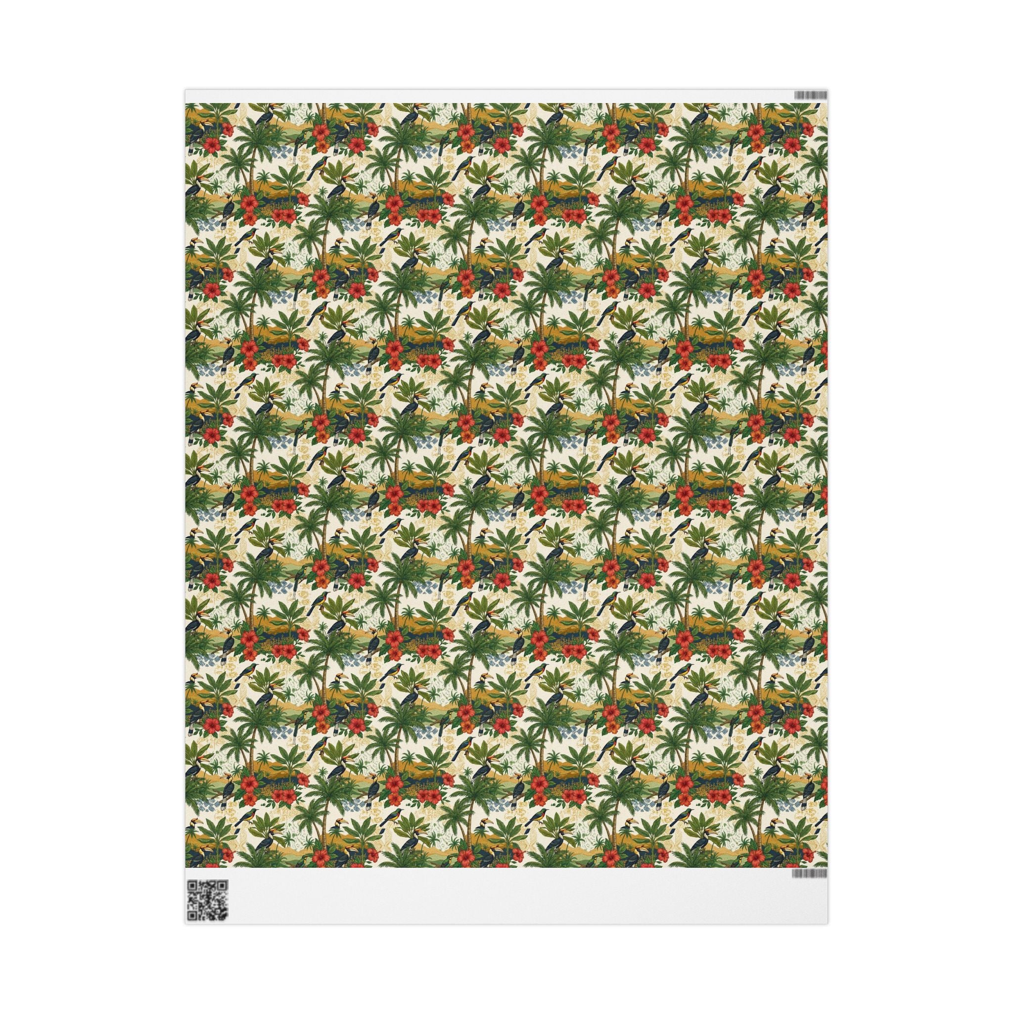 Freetown Tropical Palms Wrapping Paper — Family Wrap Co.