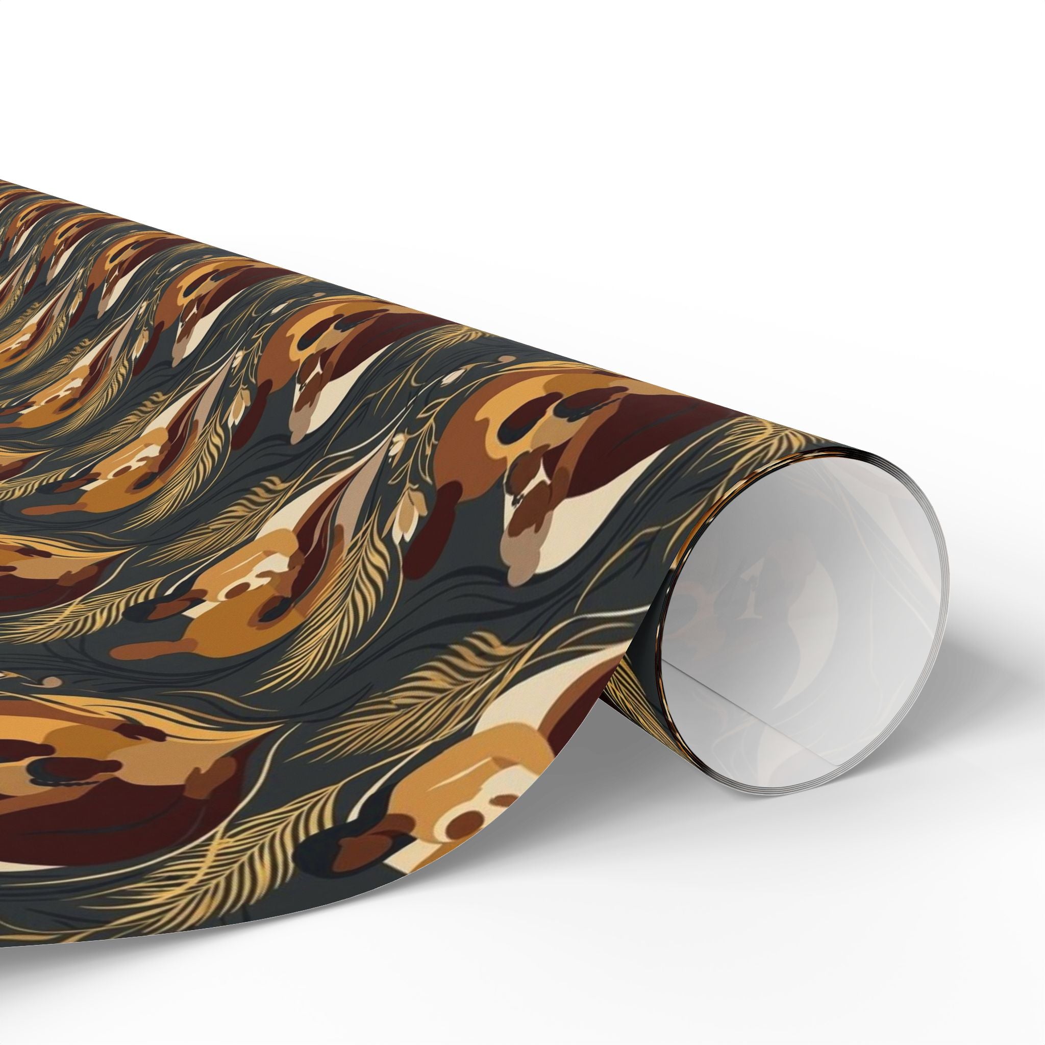 Noir & Gold Family Legacy Wrapping Paper — Family Wrap Co.
