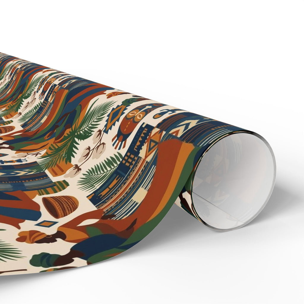 Sierra Leone Heritage Tapestry Wrapping Paper — Family Wrap Co.