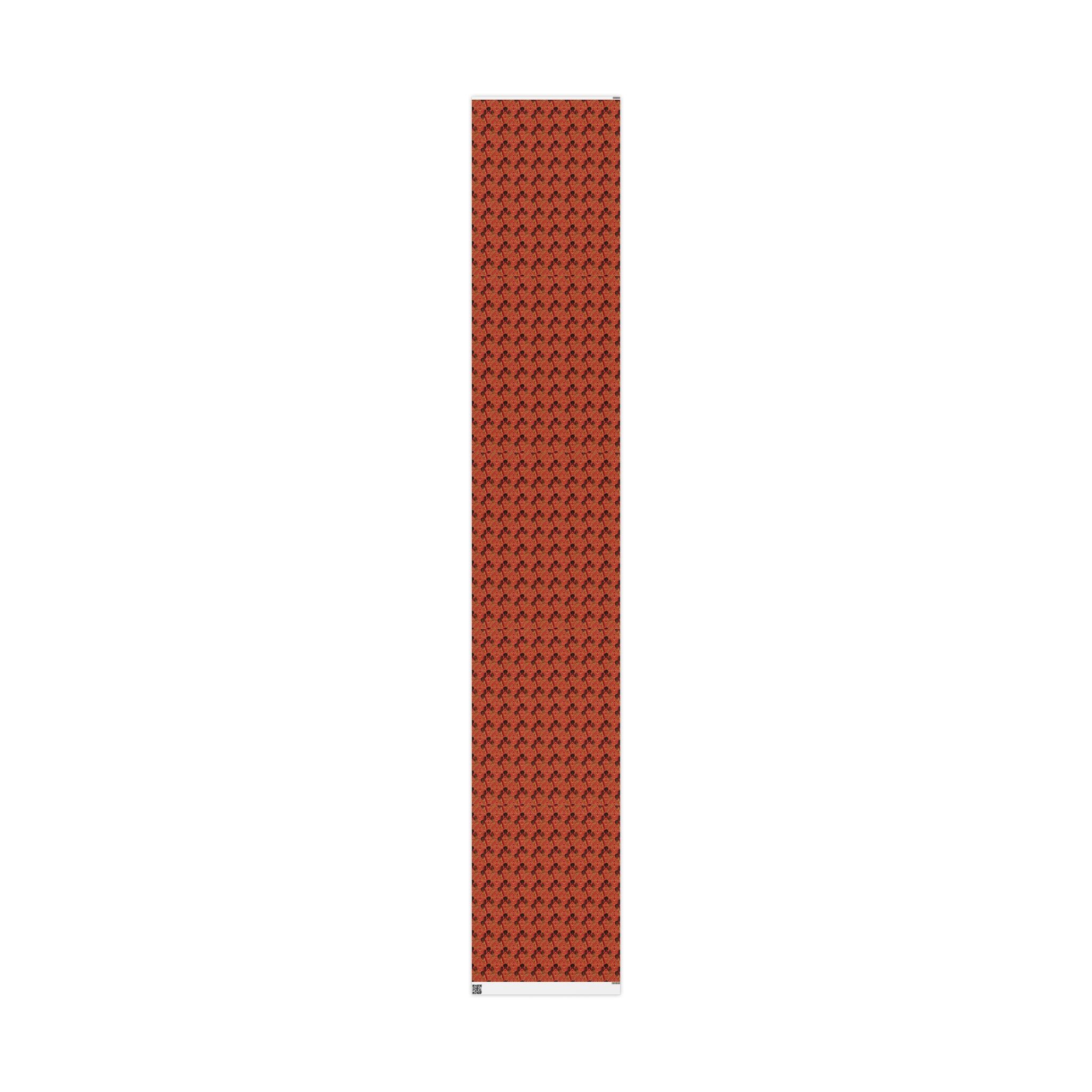 Crimson & Gold Diamond Cane Collection — African American Gift Wrap by Family Wrap Co.