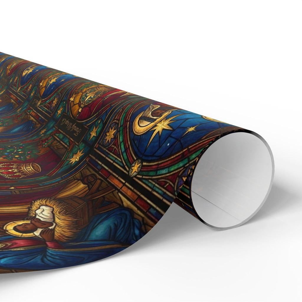 Nativity Scene Christmas Gift Wrap — Family Wrap Co.