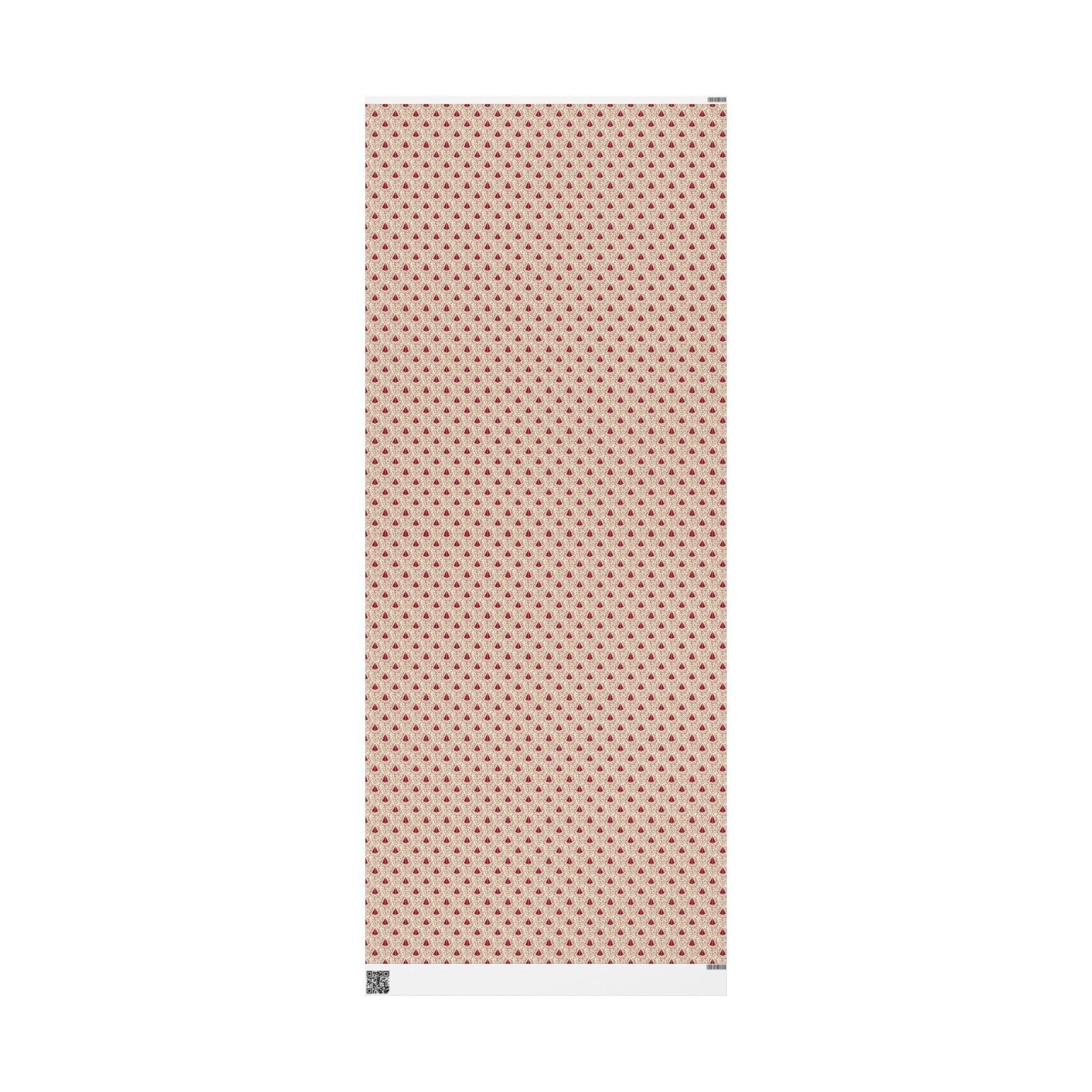 Pyramid & Filigree Statement Pattern — African American Gift Wrap by Family Wrap Co.
