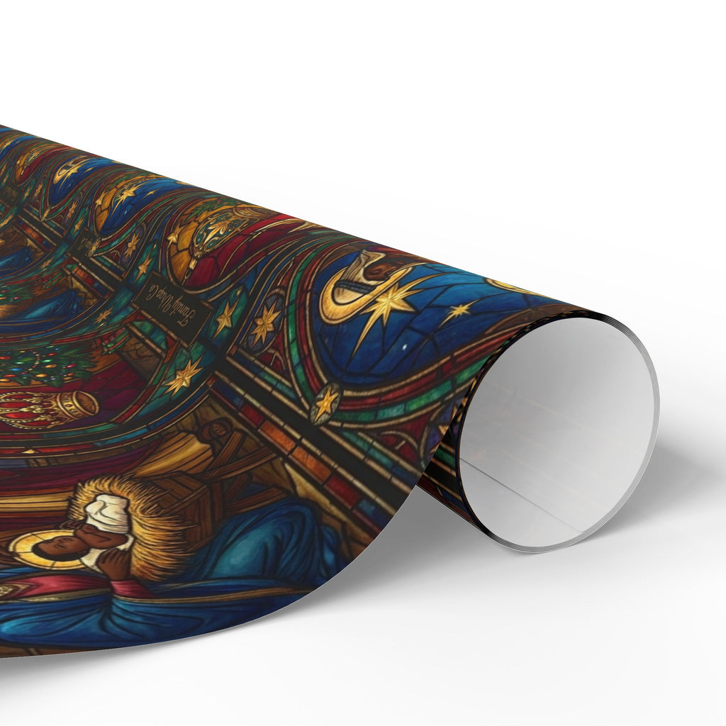 Nativity Scene Christmas Gift Wrap — Family Wrap Co.