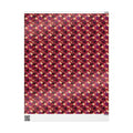 Crimson & Cream Women's Power Pattern — African American Gift Wrap by Family Wrap Co.