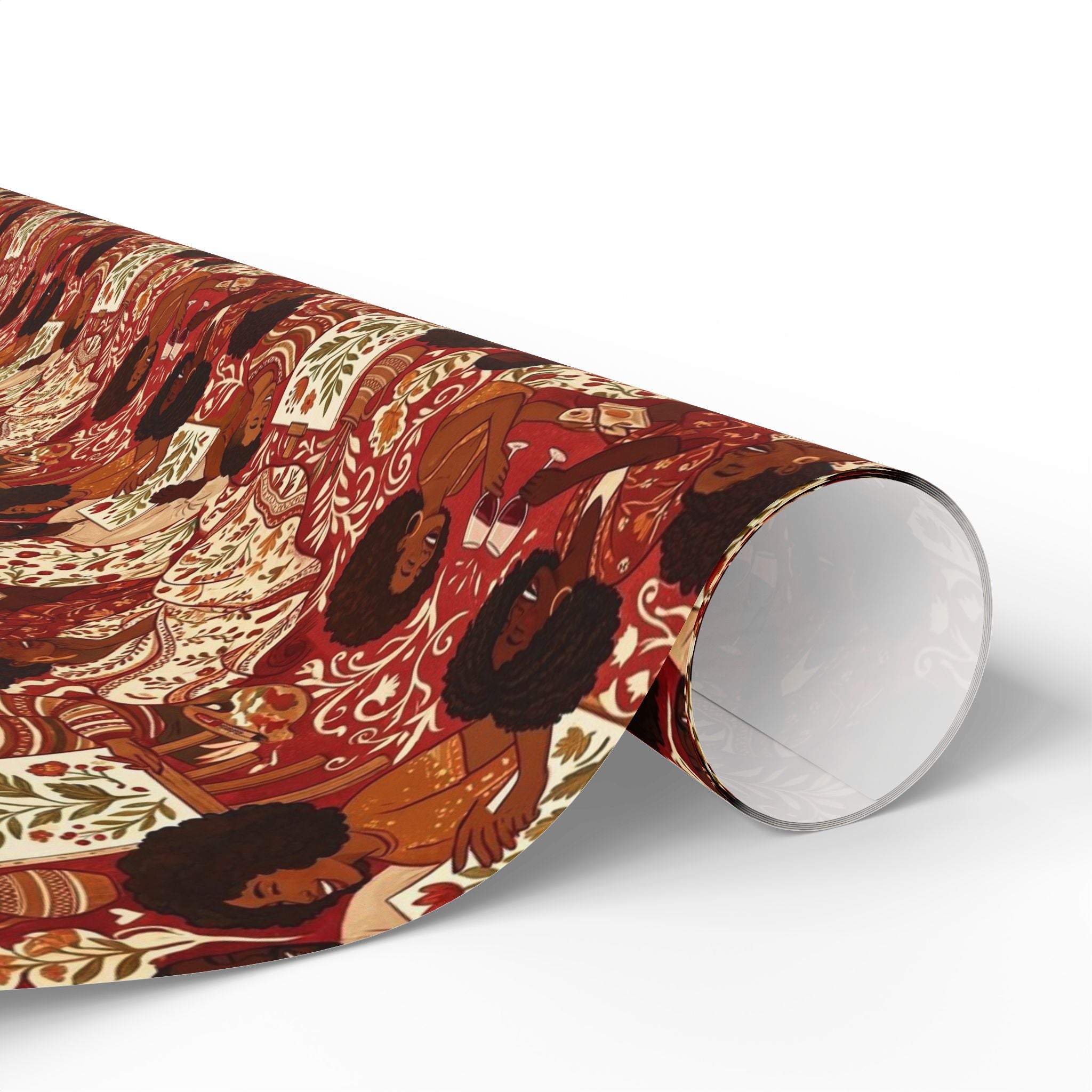 Paint & Sip Soirée Wrapping Paper — Family Wrap Co.