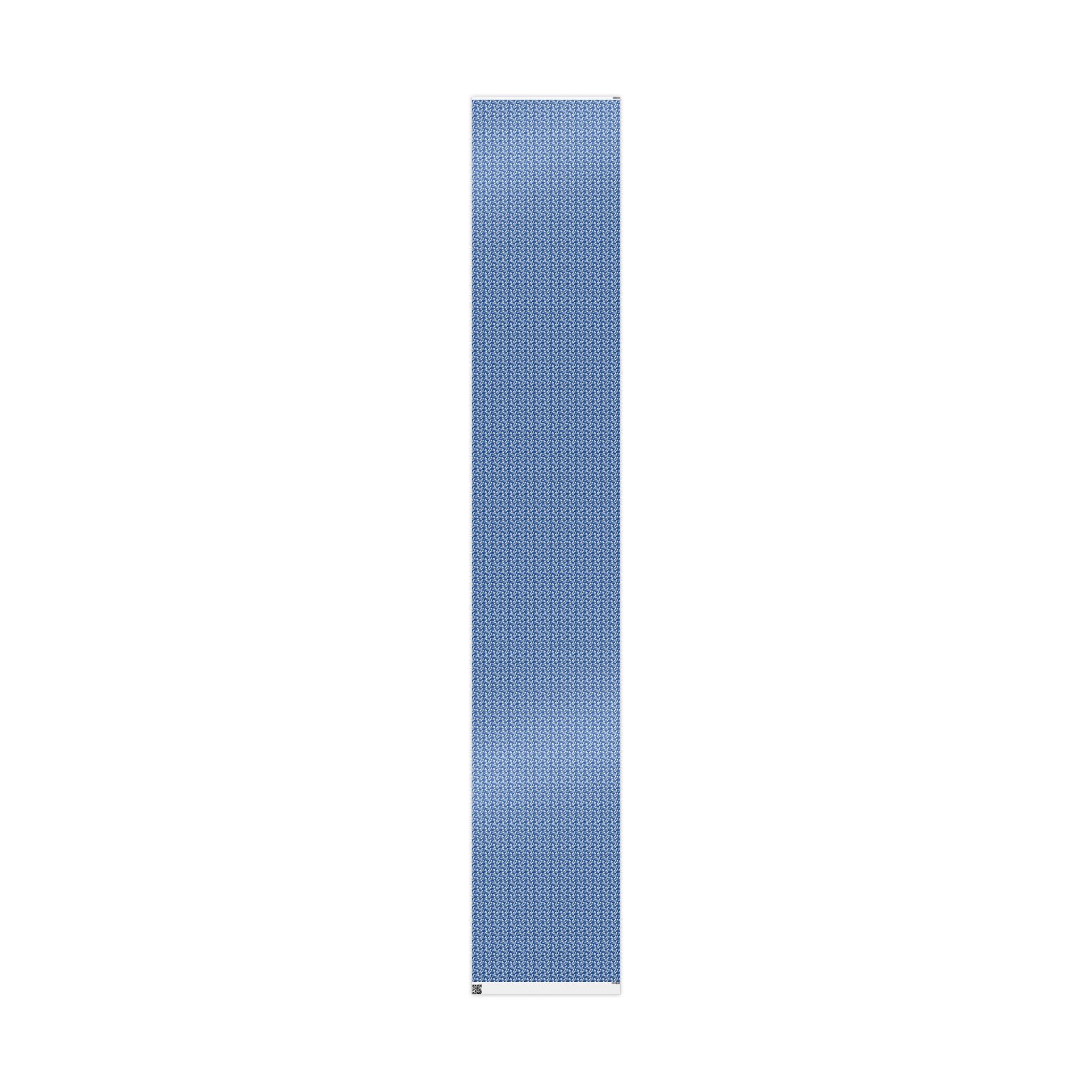 Dove & White Rose Grace Pattern — African American Gift Wrap by Family Wrap Co.