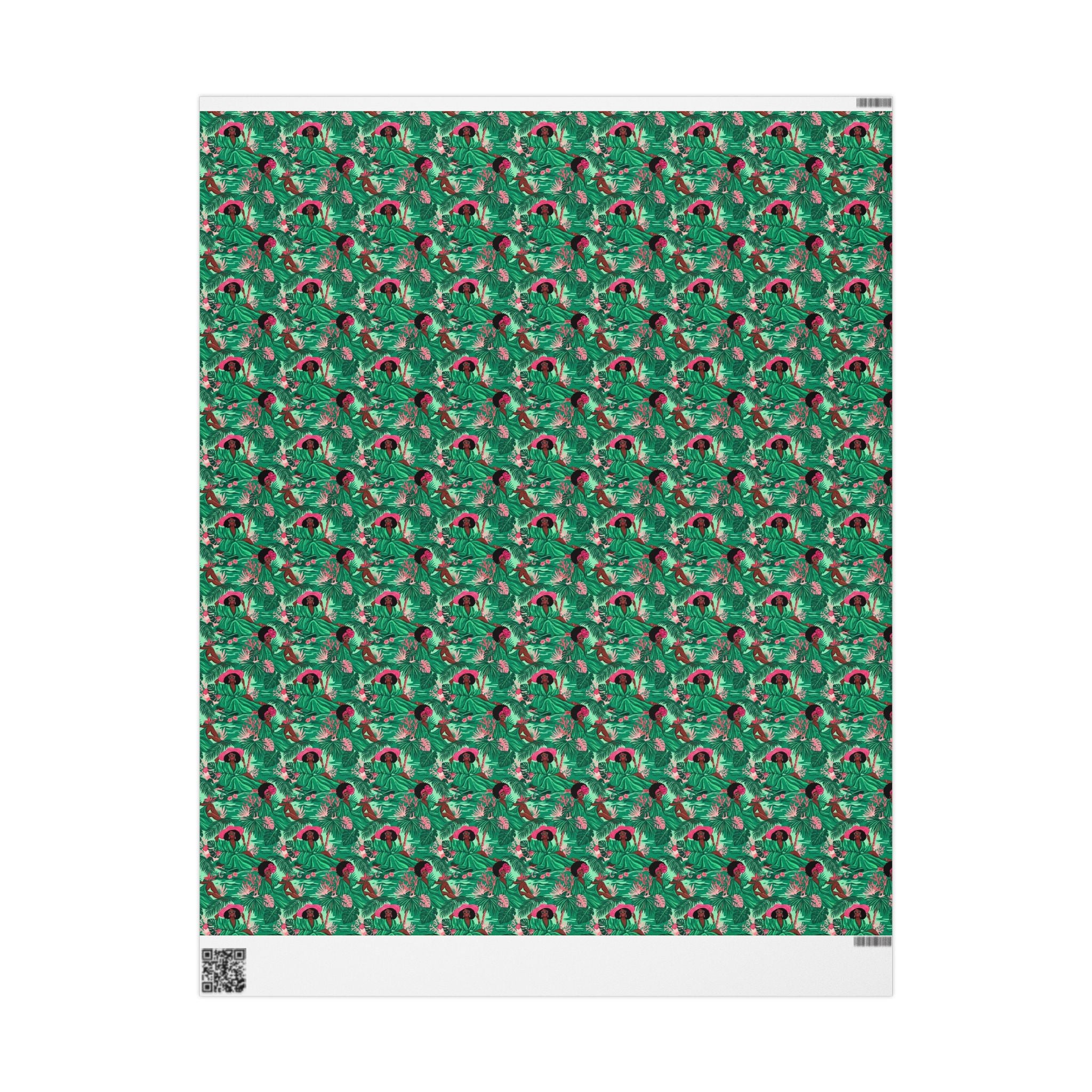 Tropical Beach Vacation Getaway Wrapping Paper — Family Wrap Co.