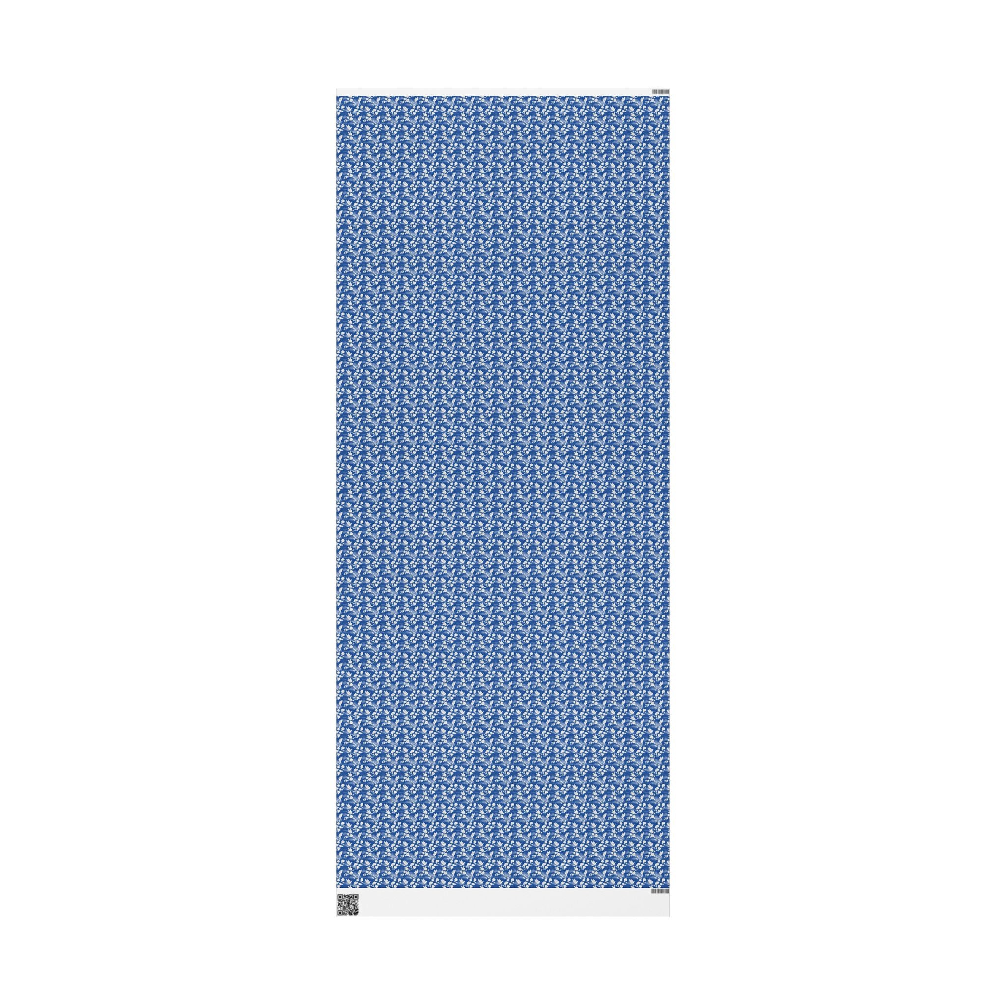 Dove & White Rose Grace Pattern — African American Gift Wrap by Family Wrap Co.