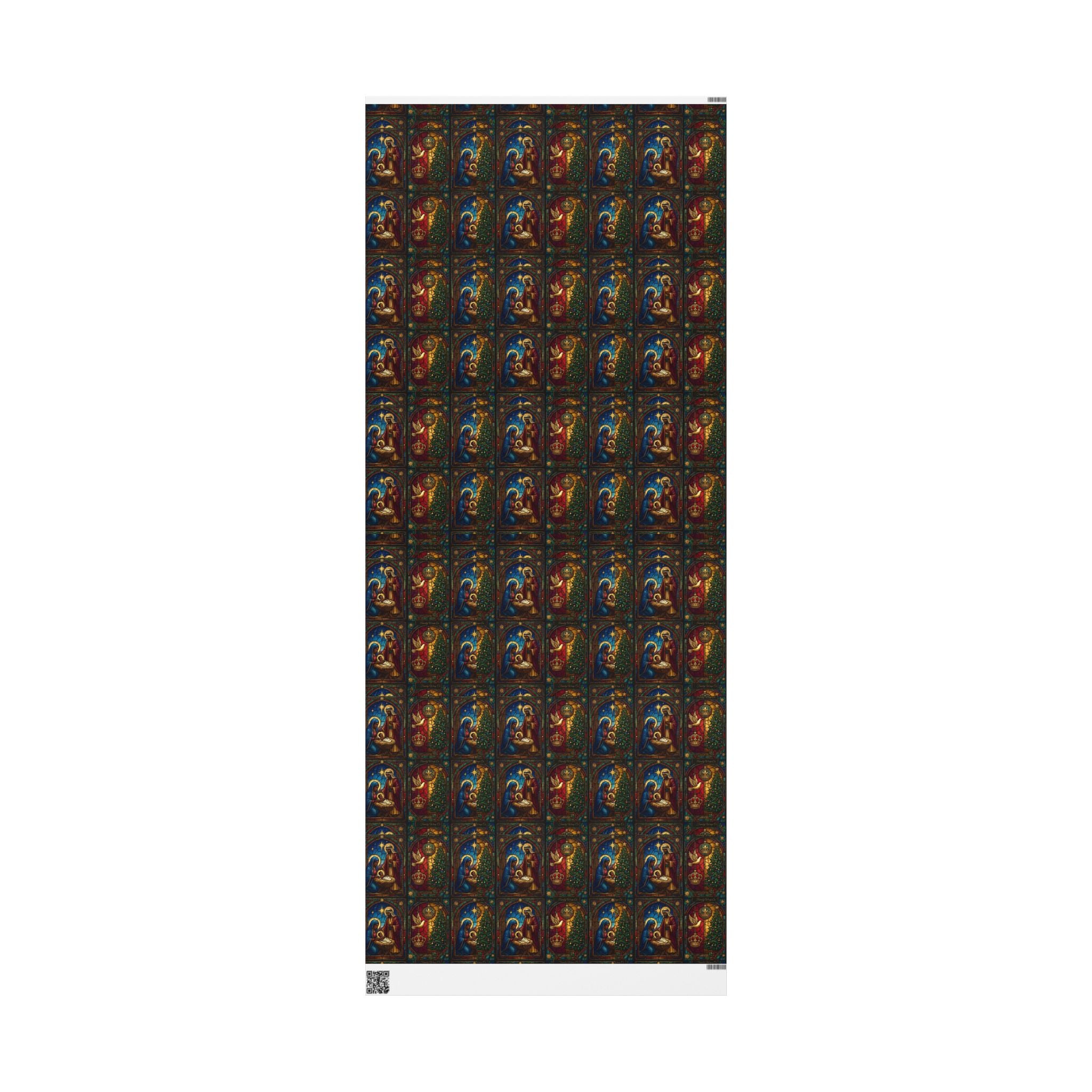 Nativity Scene Christmas Gift Wrap — Family Wrap Co.