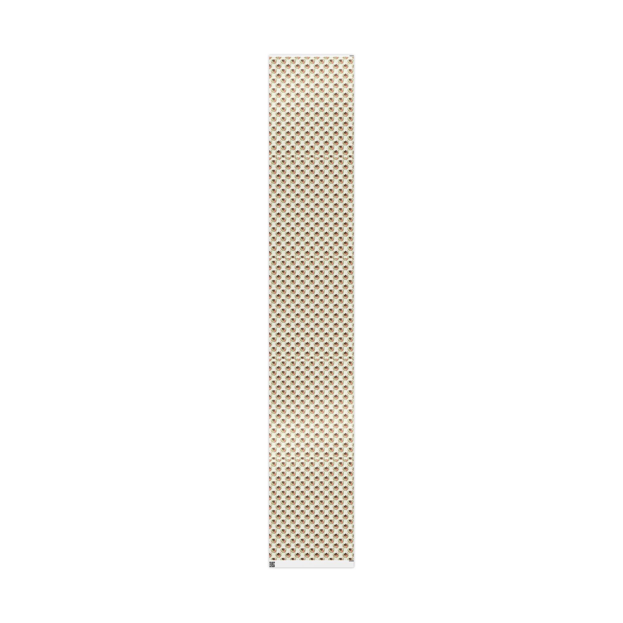 Pink & Green Floral Family Garden Gift Wrap — Family Wrap Co.