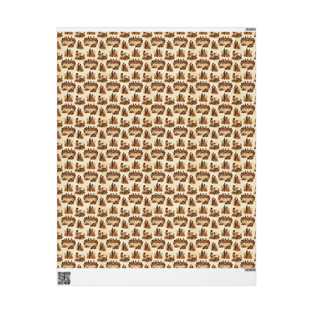 Golden Harvest Family Gathering Wrapping Paper — Family Wrap Co.