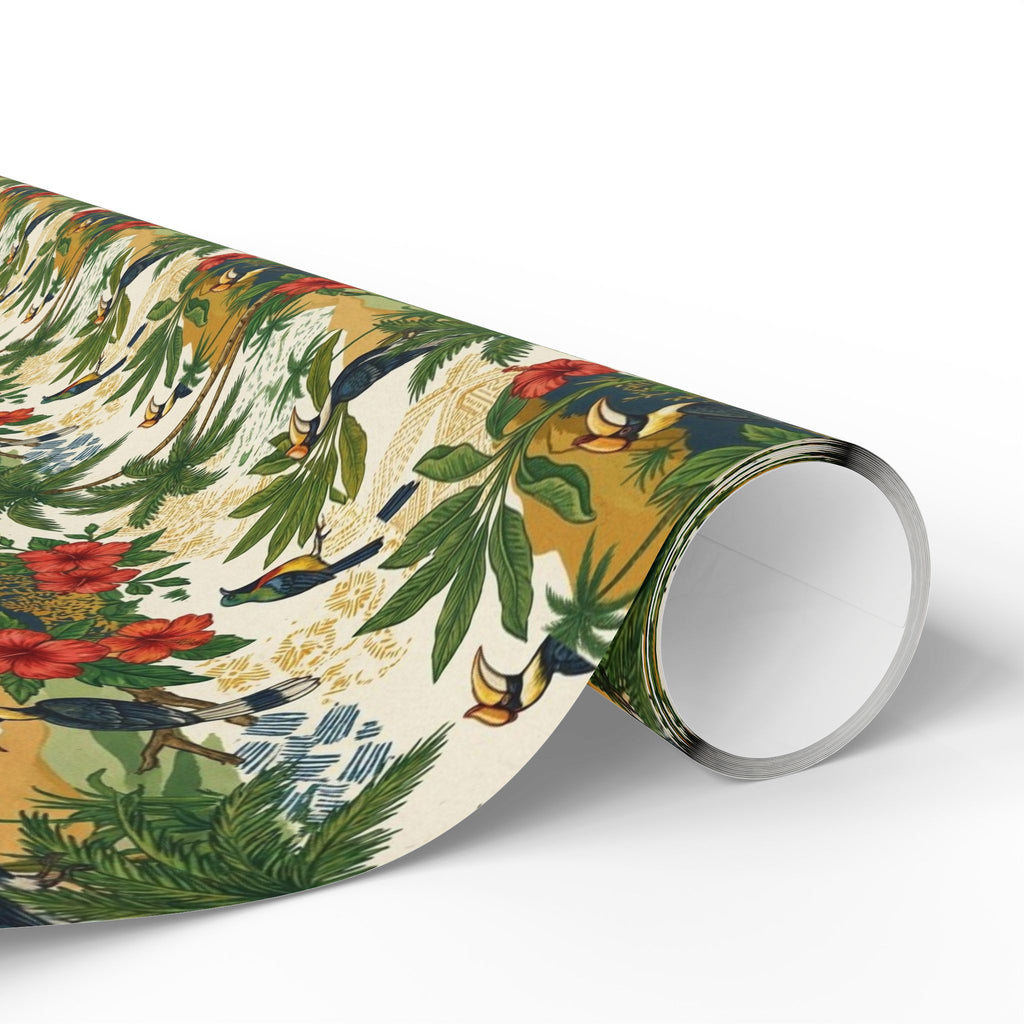 Freetown Tropical Palms Wrapping Paper — Family Wrap Co.