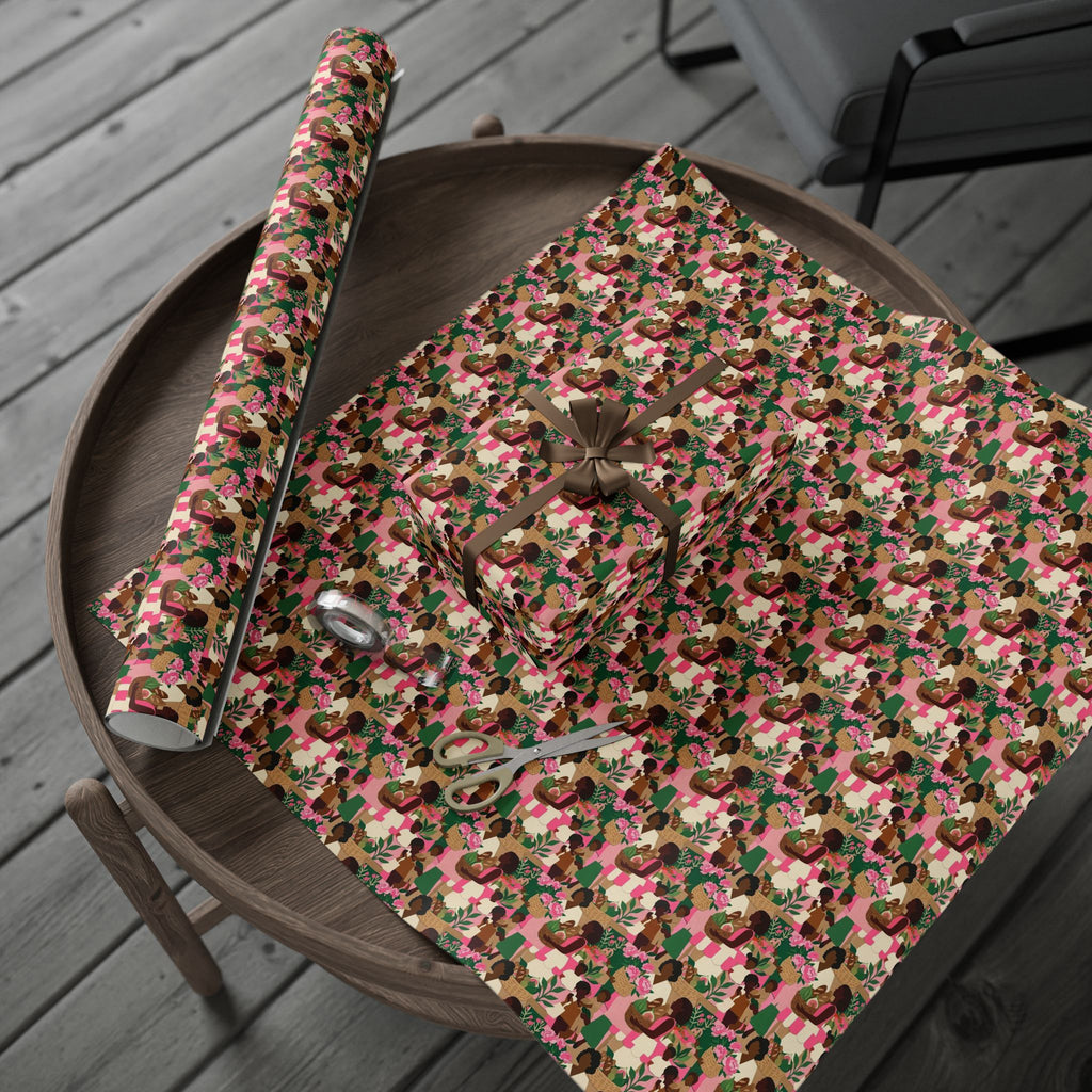 Farmers Market Fresh Harvest Wrapping Paper — Family Wrap Co.