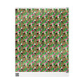 Pink & Green Botanical Garden Wrapping Paper — Family Wrap Co.