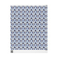 Royal Blue & White Luxury Wrapping Paper — Family Wrap Co.