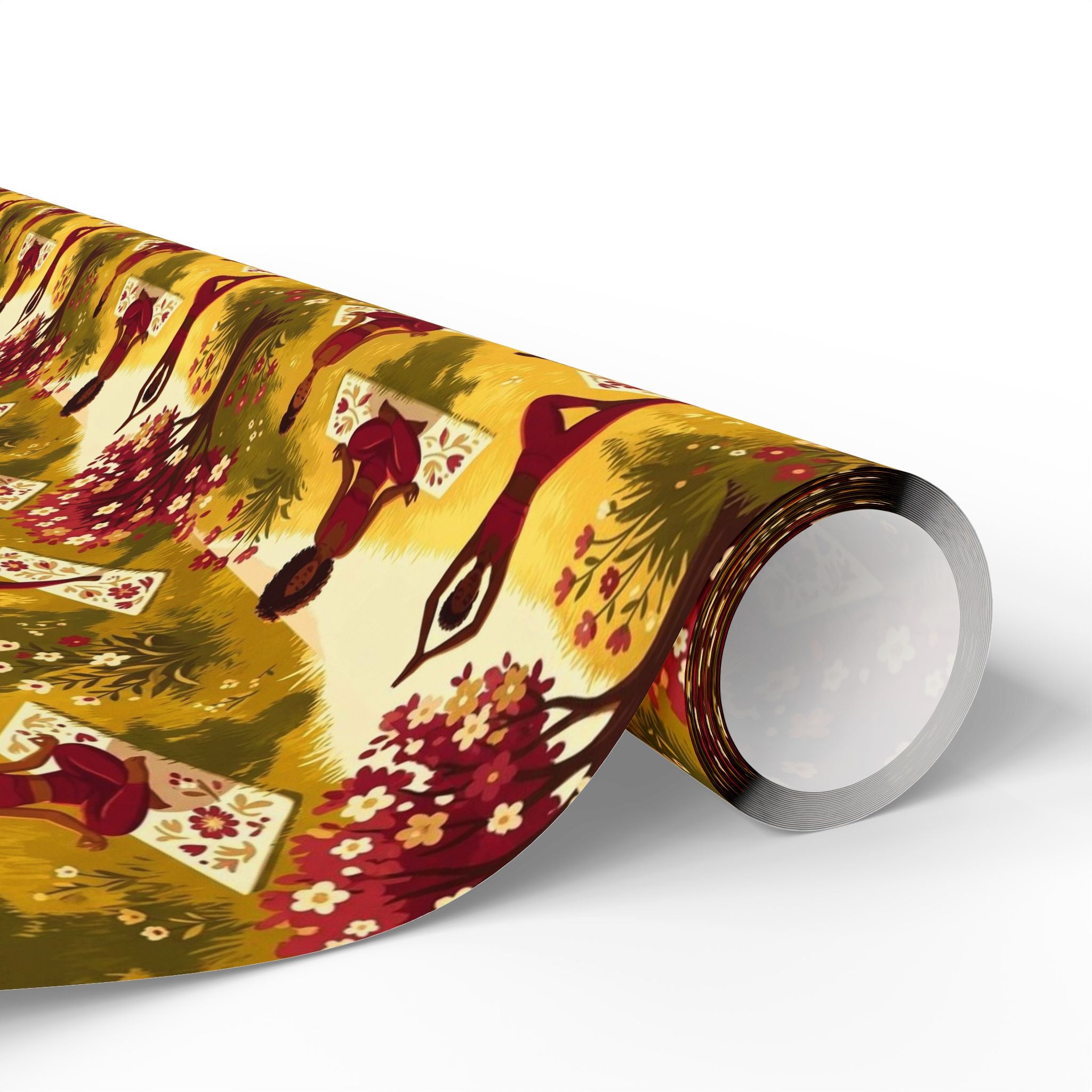 Golden Hour Yoga in the Park Wrapping Paper — Family Wrap Co.