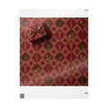 Crimson Diamond & Golden Staff — African American Gift Wrap by Family Wrap Co.