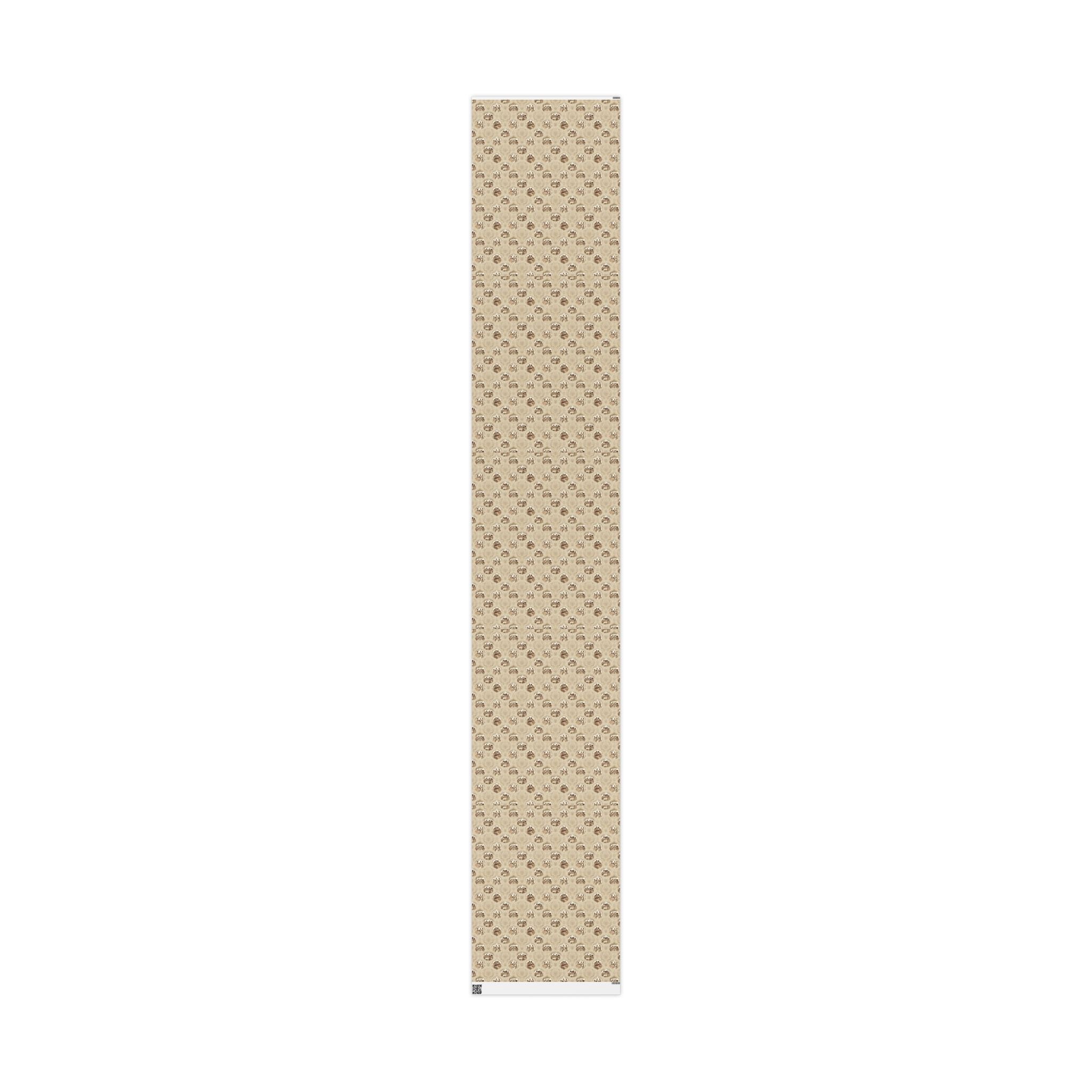 Family Reunion Celebration — Warm Neutrals Wrapping Paper — Family Wrap Co.