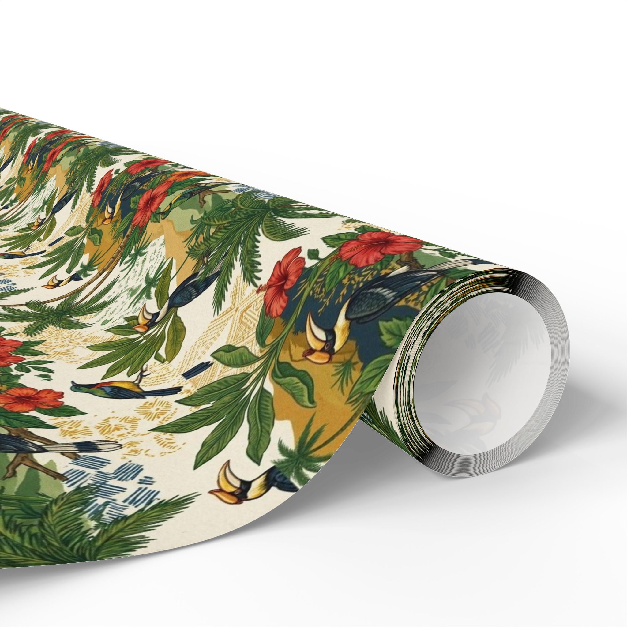 Freetown Tropical Palms Wrapping Paper — Family Wrap Co.