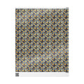 Sapphire Crown & Golden Bloom Wrapping Paper — Family Wrap Co.
