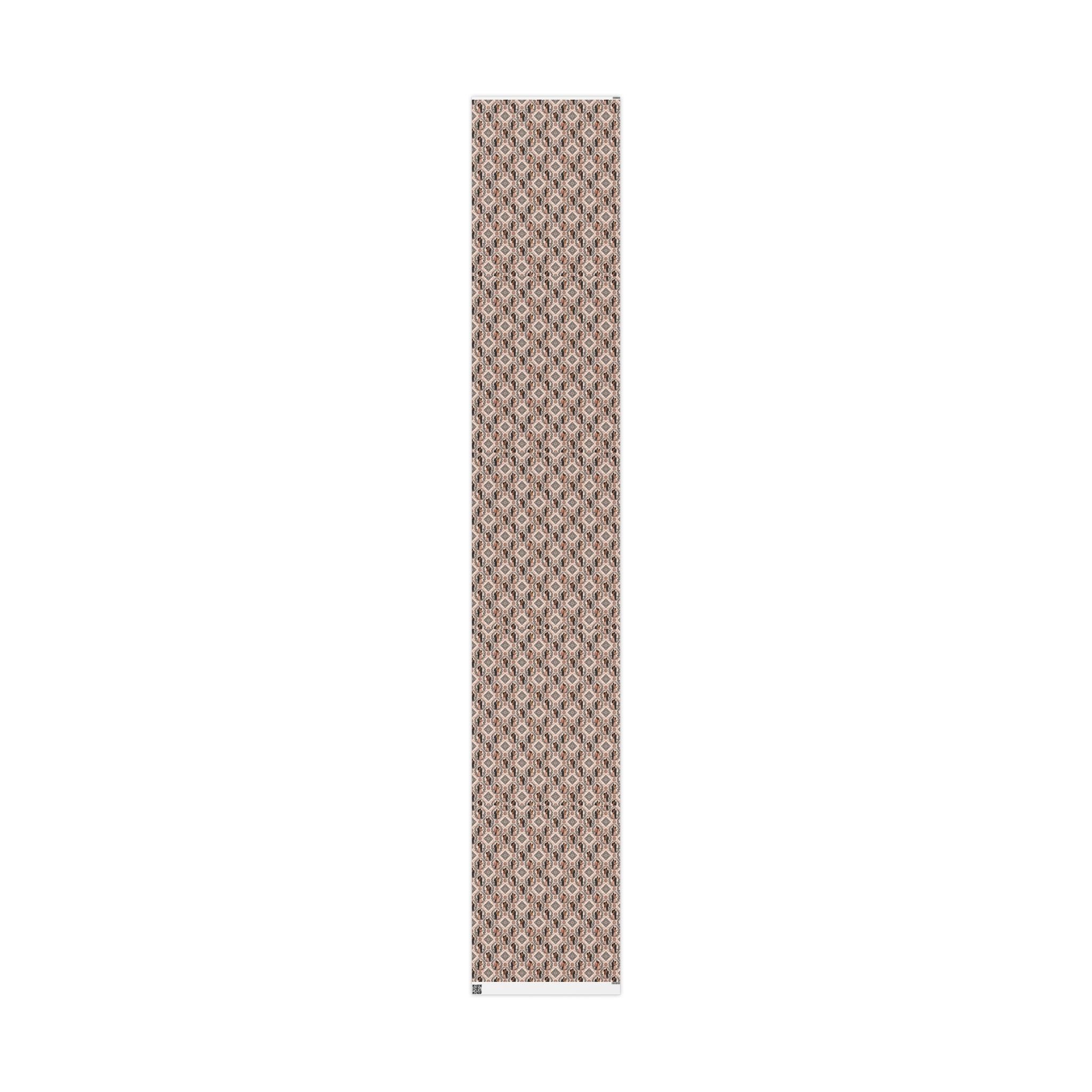 Charcoal & Rose Gold Elegance Wrapping Paper — Family Wrap Co.