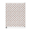 Family Game Night — Dusty Rose & Powder Blue Wrapping Paper — Family Wrap Co.