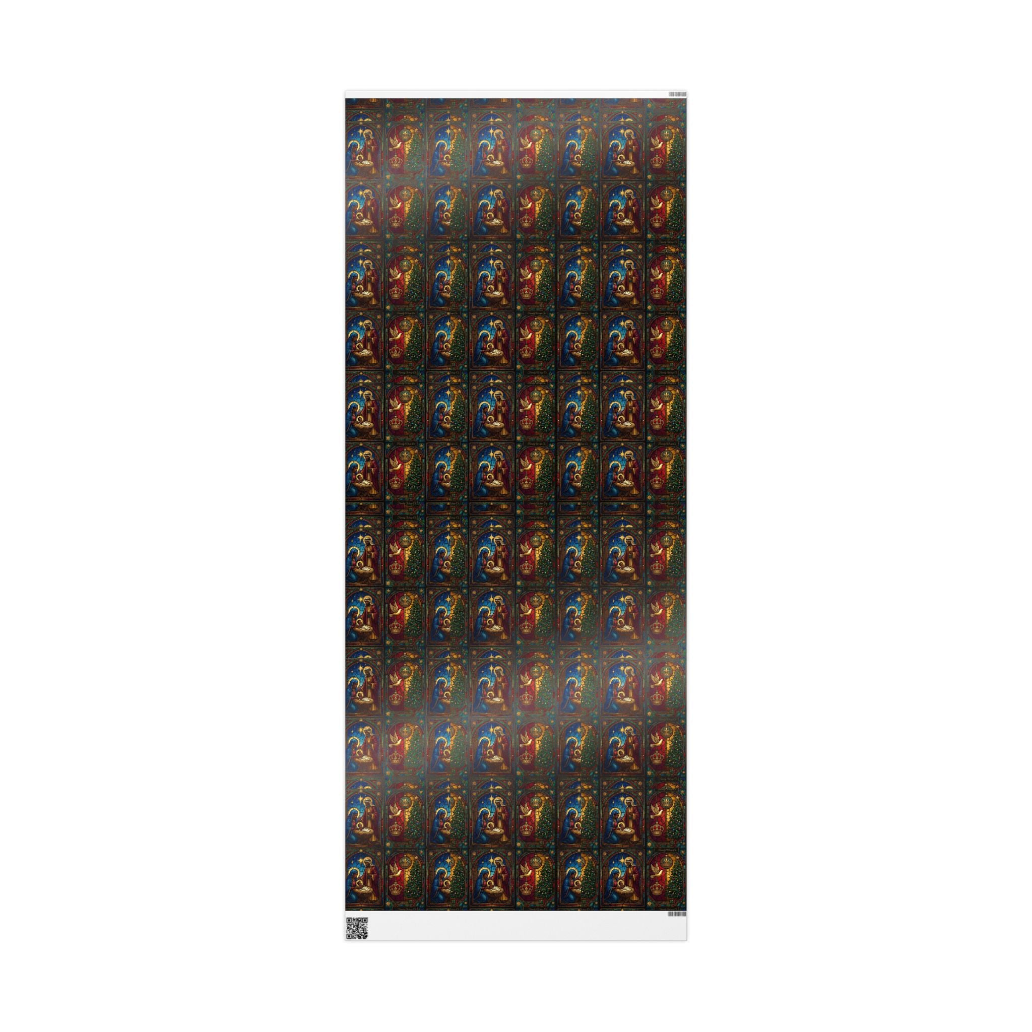 Nativity Scene Christmas Gift Wrap — Family Wrap Co.