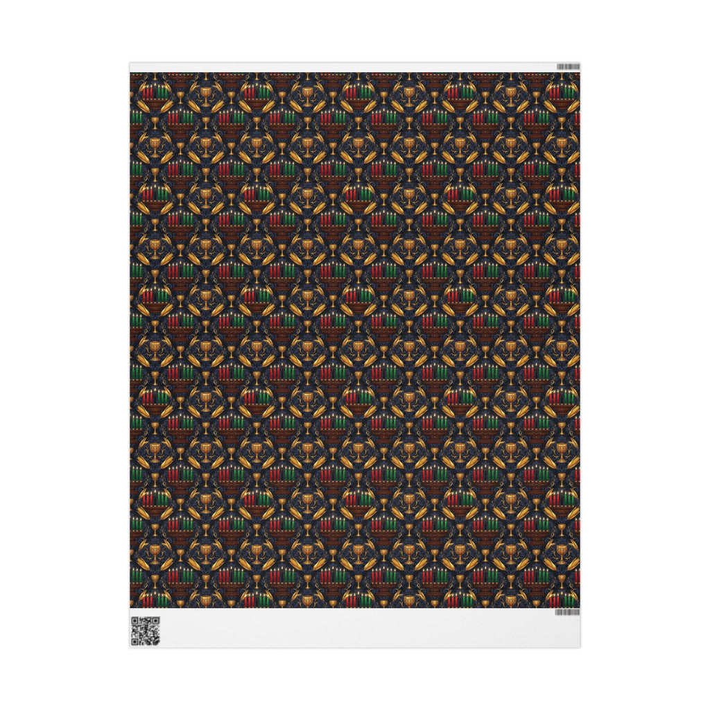 Kinara Glow Celebration Wrapping Paper — Family Wrap Co.
