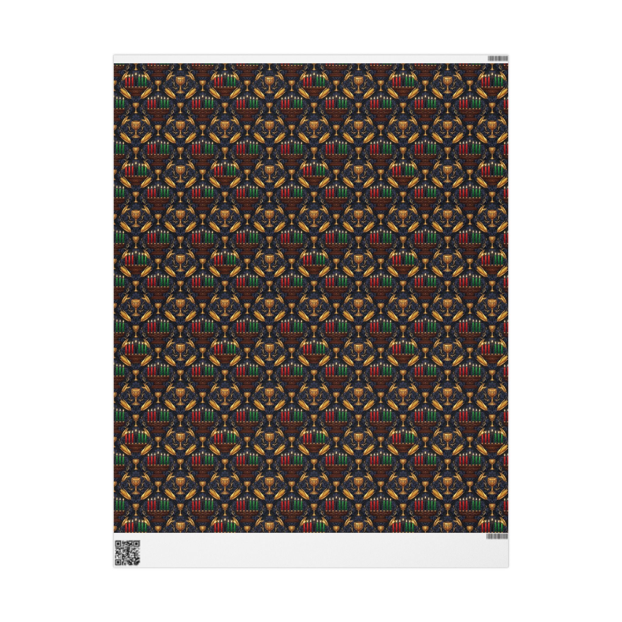 Kinara Glow Celebration Wrapping Paper — Family Wrap Co.