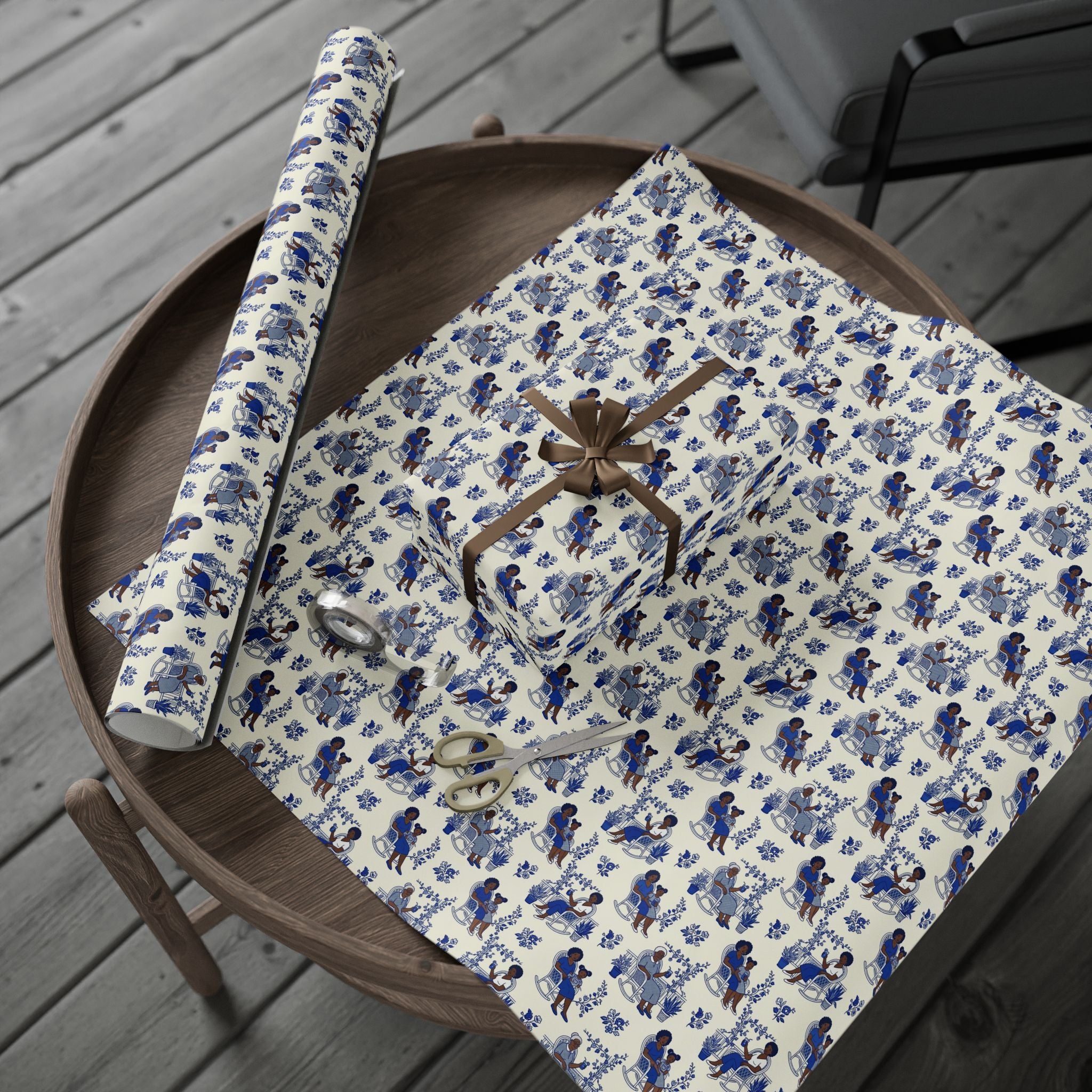 Porch Sitting & Afternoon Tea Wrapping Paper — Family Wrap Co.