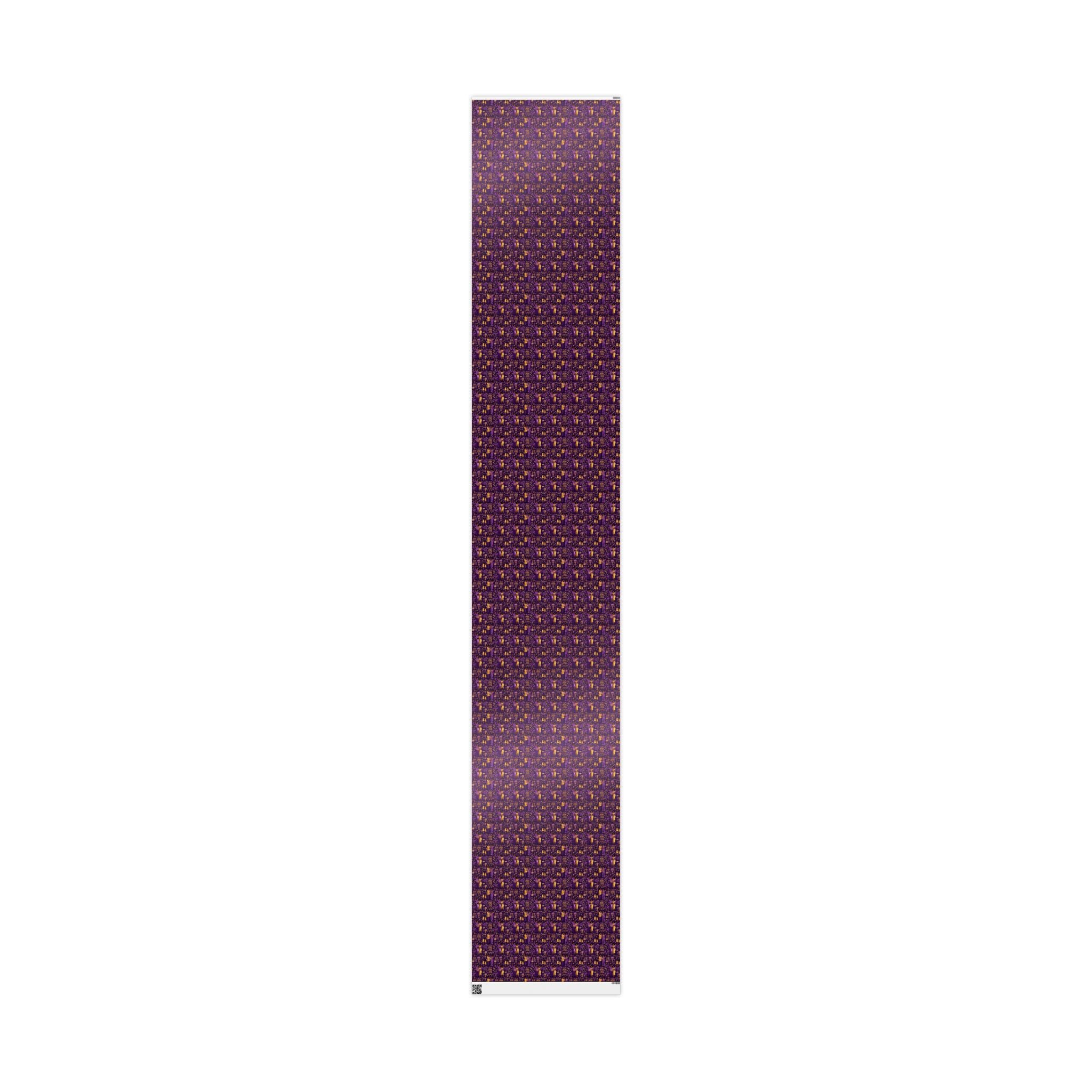 Purple & Gold Family Jubilee Wrapping Paper — Family Wrap Co.