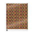 Pink & Green Abstract Figures Wrapping Paper — Family Wrap Co.