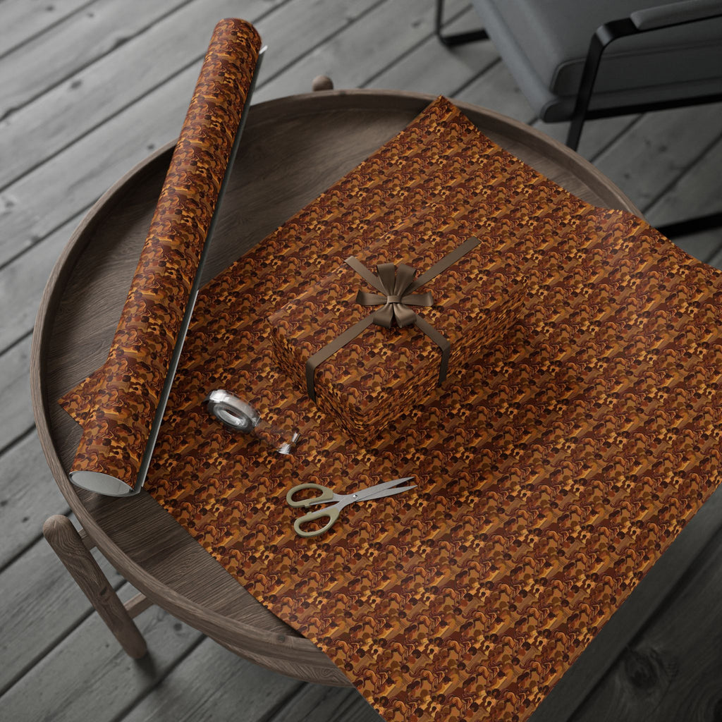 Earthen Centaur & Golden Pillar Wrapping Paper — Family Wrap Co.