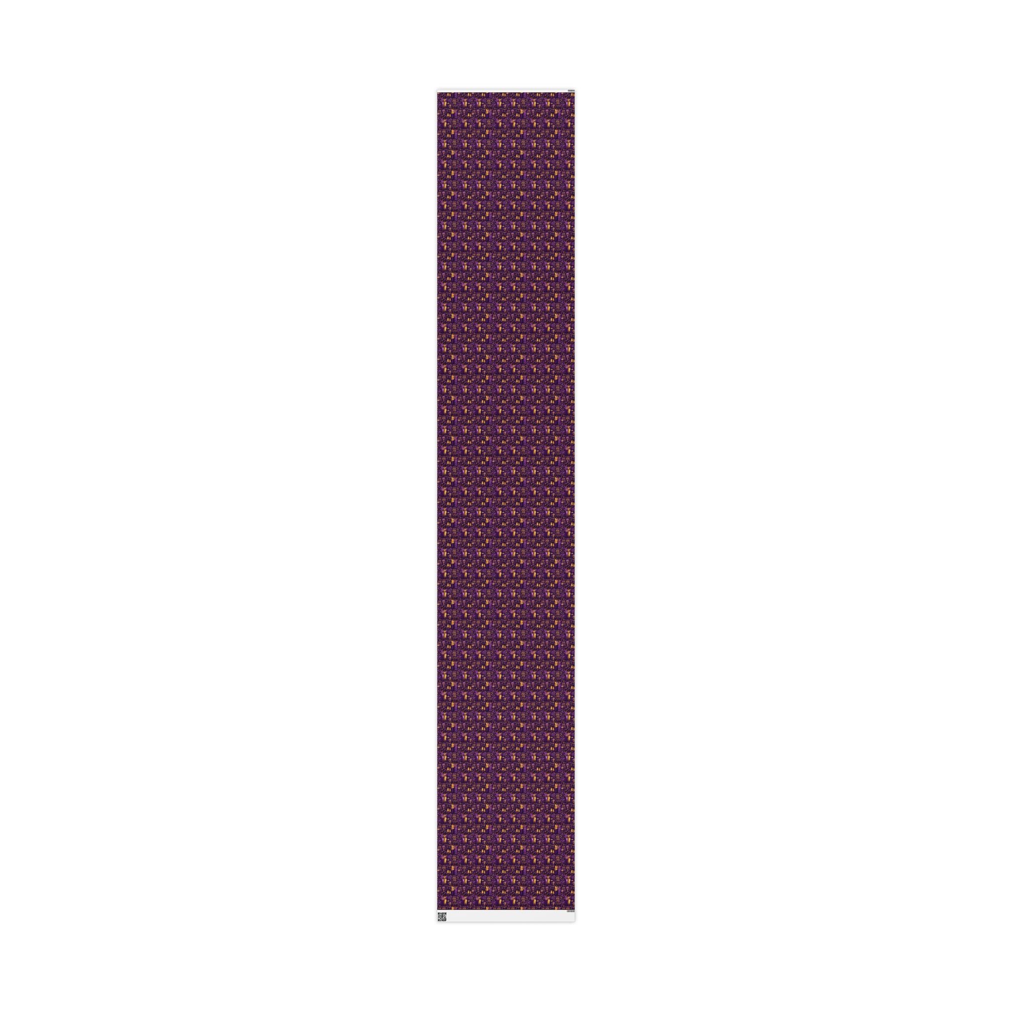 Purple & Gold Family Jubilee Wrapping Paper — Family Wrap Co.